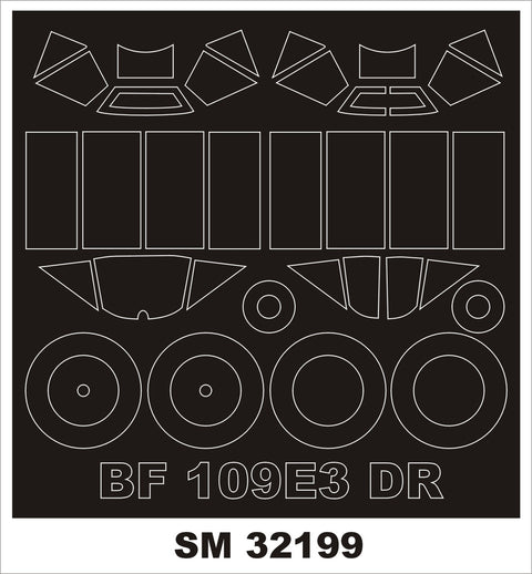 Montex SM32199 1/32 BF 109E-3