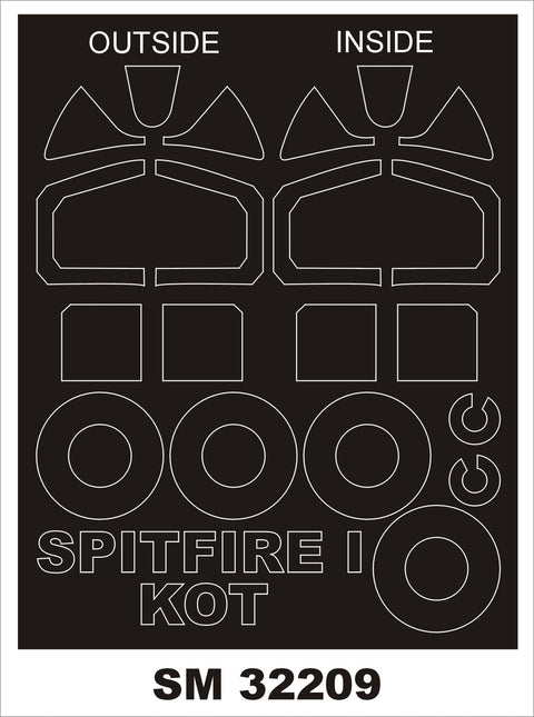 Montex SM32209 1/32 SPITFIRE I