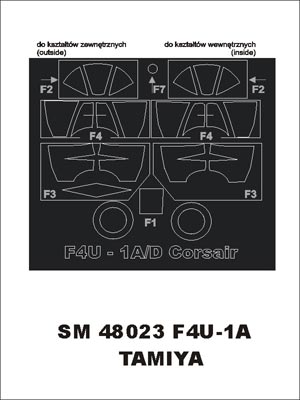 Montex SM48023 1/48 F4U1A Corsair