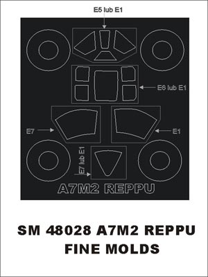 Montex SM48028 1/48 A7M2 Reppu