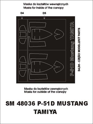Montex SM48036 1/48 P-51 D Mustang