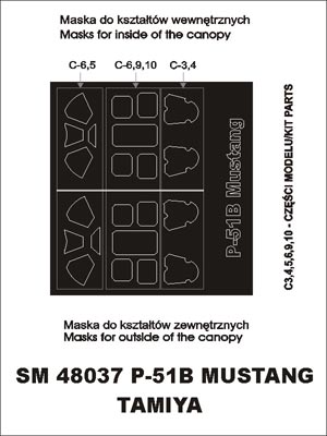 Montex SM48037 1/48 P-51 B Mustang
