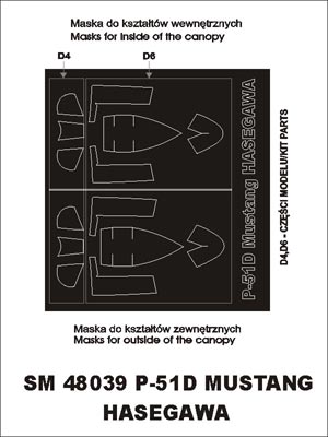 Montex SM48039 1/48 P-51 D Mustang