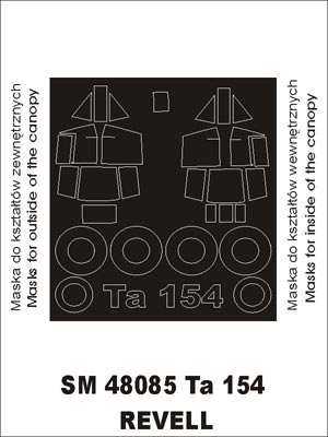 Montex SM48085 1/48 Ta-154