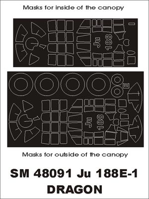 Montex SM48091 1/48 Ju-188E-1
