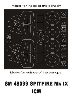 Montex SM48099 1/48 Spitfire MkIX