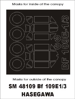 Montex SM48109 1/48 Bf 109E-3