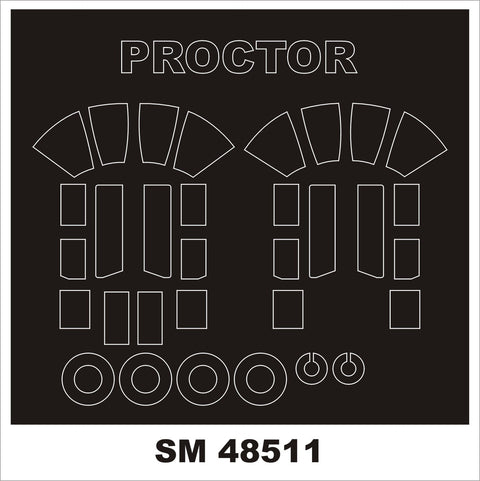 Montex SM48511 1/48 PERCIVAL PROCTOR