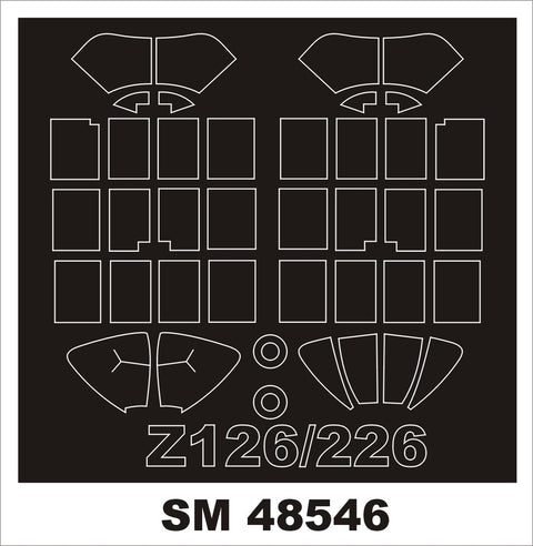 Montex SM48546 1/48 ZLIN 126/226