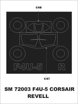 Montex SM72003 1/72 F4U-5 Corsair