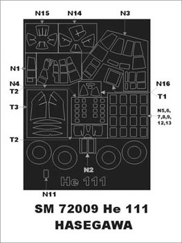 Montex SM72009 1/72 He 111