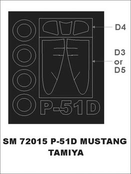 Montex SM72015 1/72 P-51D