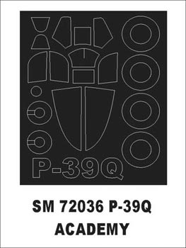 Montex SM72036 1/72 P-39 Aircobra