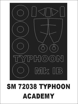 Montex SM72038 1/72 Hawker Typhoon