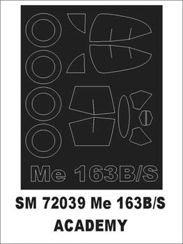 Montex SM72039 1/72 Me-163 Komet
