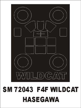 Montex SM72043 1/72 F4F Wildcat