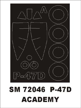 Montex SM72046 1/72 P-47D