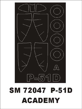 Montex SM72047 1/72 P-51D
