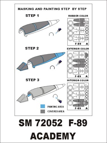 Montex SM72052 1/72 F-89