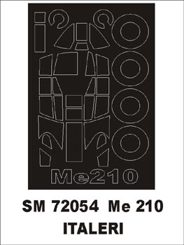 Montex SM72054 1/72 Me-210