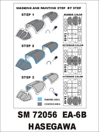 Montex SM72056 1/72 EA-6B Prowler