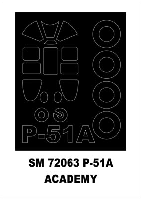 Montex SM72063 1/72 P-51A