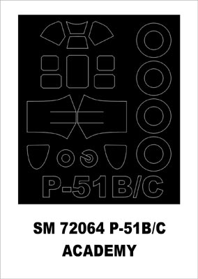 Montex SM72064 1/72 P-51B/C