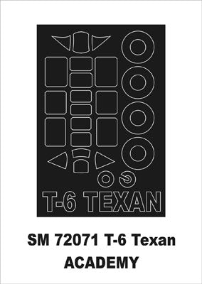 Montex SM72071 1/72 T-6 Texan