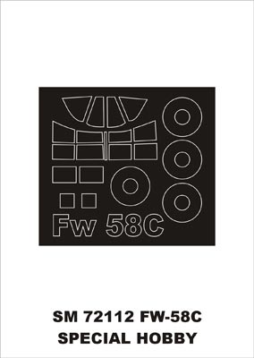 Montex SM72112 1/72 Fw-58C