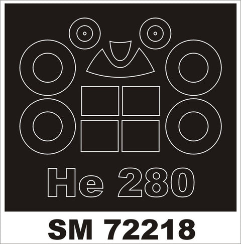 Montex SM72218 1/72 He 280