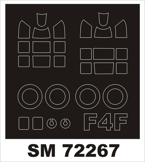 Montex SM72267  1/72 F4F-4 WILDCAT