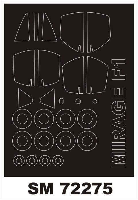 Montex SM72275  1/72 MIRAGE F1