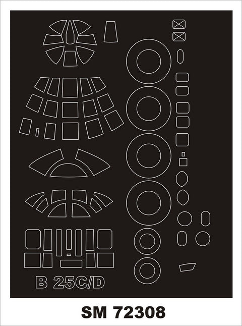 Montex SM72308 1/72 B-25C/D