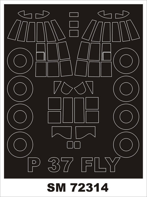 Montex SM72314 1/72 PZL P-37 Los