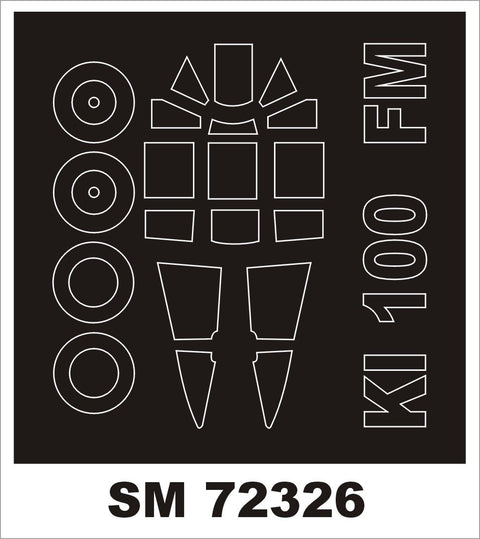 Montex SM72326 1/72 Ki-100-I HIEN