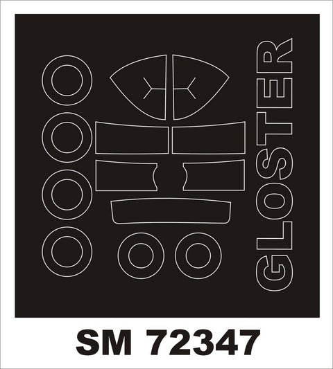 Montex SM72347 1/72 GLOSTER E-38