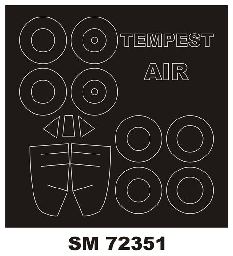 Montex SM72351 1/72 HAWKER TEMPEST