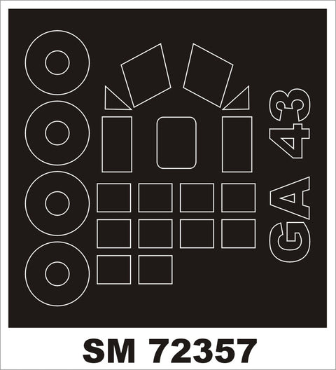 Montex SM72357 1/72 GA-43 CLARK