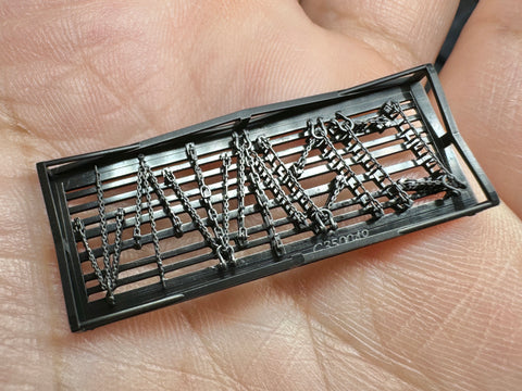MUYI Model G350049 1/350 German Navy Anchor Stopper Ultra-Precision 3D Printed Kit (Set of 8)