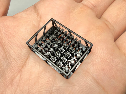 MUYI Model G350082 1/350 German Navy Battleship Bismarck Fire Control & Observation Equipment C (Ultra-precise 3D-printed kit – 58 parts)