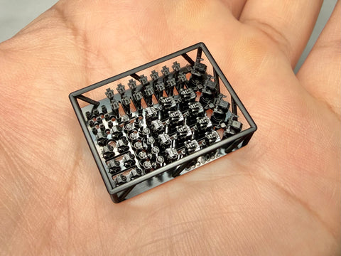 MUYI Model G350082 1/350 German Navy Battleship Bismarck Fire Control & Observation Equipment C (Ultra-precise 3D-printed kit – 58 parts)