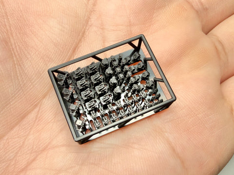 MUYI Model G350082 1/350 German Navy Battleship Bismarck Fire Control & Observation Equipment C (Ultra-precise 3D-printed kit – 58 parts)