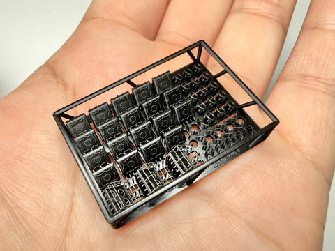MUYI Model G350084 1/350 German Navy Battleship Bismarck Life-Saving Equipment (E) – Ultra-Precise 3D-Printed Kit (37 Parts)