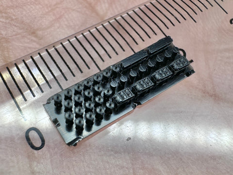 MUYI Model G700043 1/700 German Navy Deck Accessories B (Ultra-precise 3D-printed kit – 34 parts)
