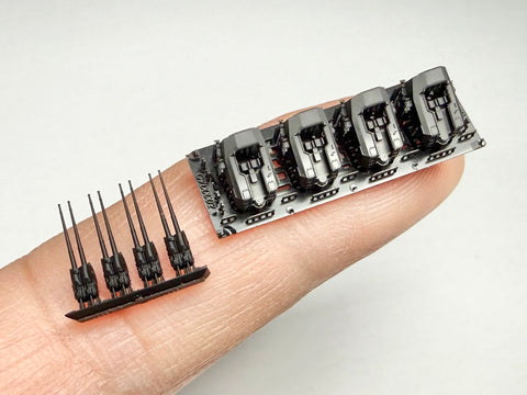 MUYI Model G700068 1/700 German Navy Battleship Tirpitz Armament Group B Ultra-Detailed 3D Printed Kit (Set of 8)