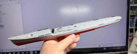 MUYI Model PET350002 1/350 Photo-etched parts (chains and railings) for the Imperial Japanese Navy destroyer "Yukikaze" (1945) – compatible with Tamiya 78020/25218-6000; ultra-precise 3D-printed kit (contains 1 set)