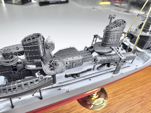 MUYI Model T350001 1/350 Imperial Japanese Navy Yukikaze/Kagerō 78032 Ultra-Precise 3D-Printed Kit, 1 pc (for Tamiya)