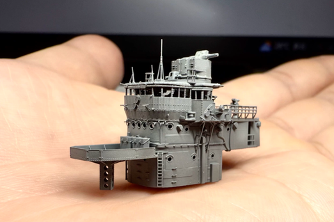MUYI Model T350002 1/350 Detail-up set for Tamiya 78020/25218-6000 – Imperial Japanese Navy Destroyer "Yukikaze" (1945 configuration) – Ultra-precise 3D-printed kit (1 set)
