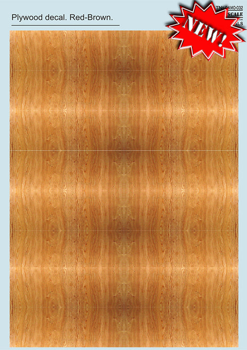 Print Scale 032-camo 1/48 Plywood Camouflage Red-Brown Part 2 032-camo 1/72–1/48