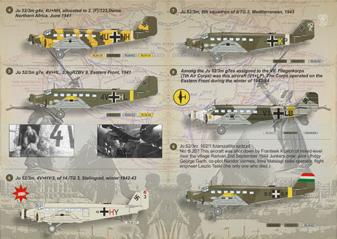 Print Scale 144-004 1/144 Junkers JU-52 144-004 Scale 1/144